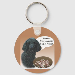 Poodle (schwarz) Türkei Schlüsselanhänger
