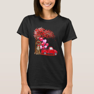 Poodle Sonnenbrille Herz Tree Lieferwagen LKW Dog  T-Shirt