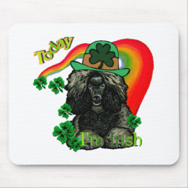 Poodle St Patricks Day Mousepad