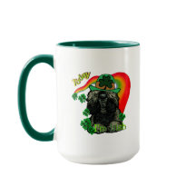 Poodle St Patricks Day