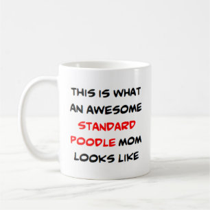 Poodle, Standard, Mama, phantastisch Kaffeetasse