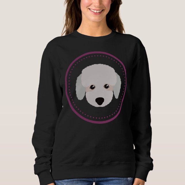 Poodle Sweatshirt (Vorderseite)