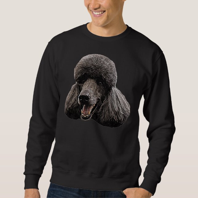 Poodle Sweatshirt (Vorderseite)