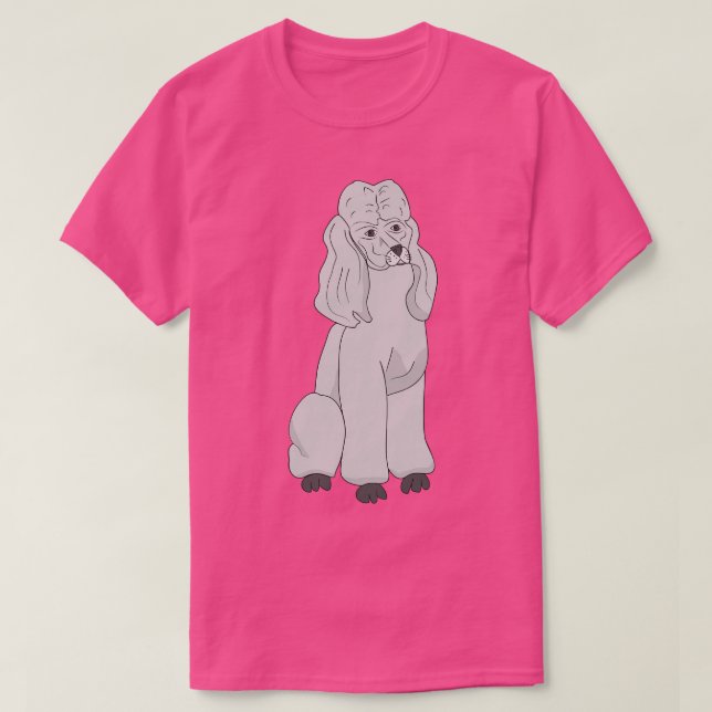 Poodle T-Shirt (Design vorne)