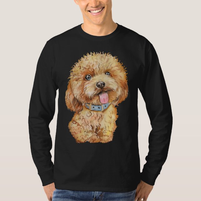 Poodle T-Shirt (Vorderseite)