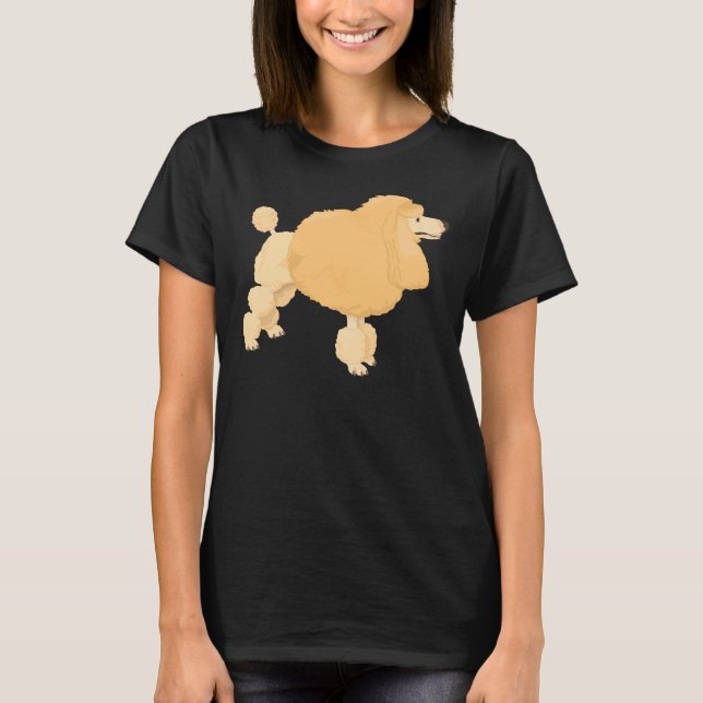 Poodle T-Shirt (Vorderseite)