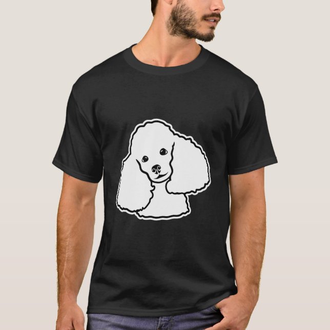 Poodle T-Shirt (Vorderseite)