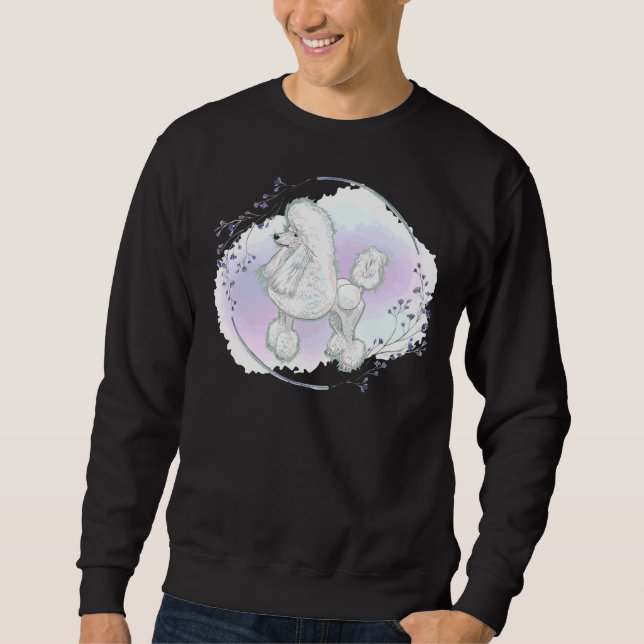 Poodle T- Sweatshirt (Vorderseite)