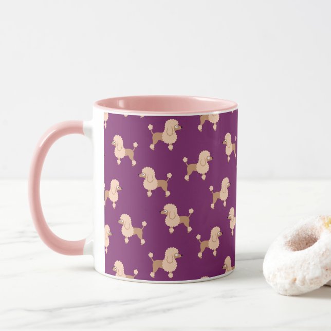 Poodle-Tasse Tasse (Mit Donut)