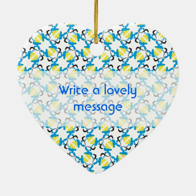 Poodle Time Keramikornament (Hinten)