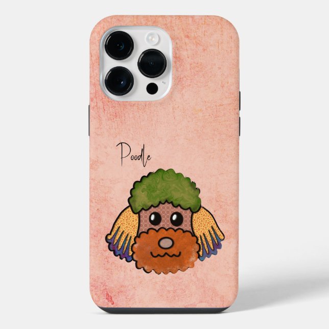 Poodle Ugly Face Case-Mate iPhone Case Hülle (Rückseite)