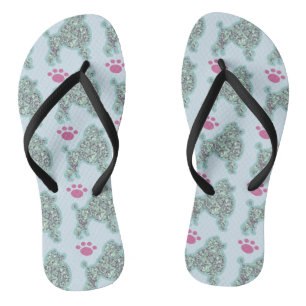 Poodle und Paw Flip Flops