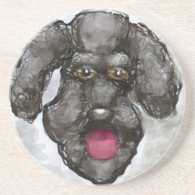 Poodle Untersetzer (Vorne)