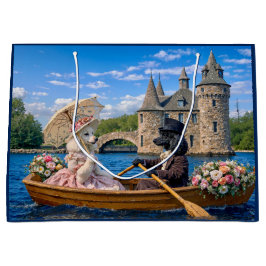 Poodle Valentine’s Day  Große Geschenktüte