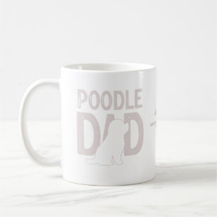 Poodle Vater Dog Vater Geschenk Kaffeetasse
