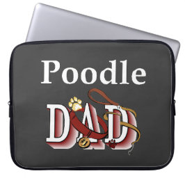 Poodle Vater Geschenke Laptopschutzhülle