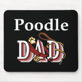 Poodle Vater Geschenke Mousepad