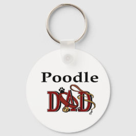 Poodle Vater Geschenke Schlüsselanhänger