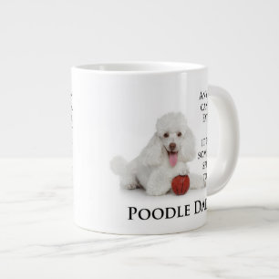 Poodle Vater Jumbo Tasse