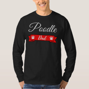 Poodle Vater Niedlich Dog Geschenk T-Shirt