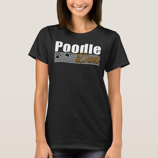 POODLE-VATER T-Shirt (Vorderseite)
