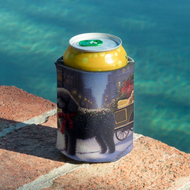 Poodle Weihnachtsfeiertag Dosenkühler (In Situ Pool)