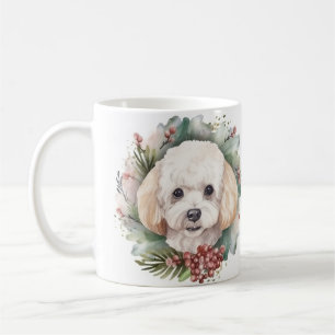 Poodle Weihnachtsfest Kaffeetasse