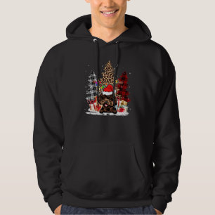 Poodle Weihnachtsmannmütze Light Buffalo Kariert L Hoodie