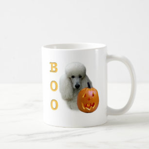 Poodle (weiß überzogen) Boo Tasse