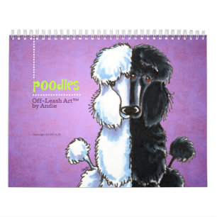 Poodles Off-Leash Art™ Vol. 1 Kalender