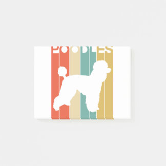 Poodles Post-it Klebezettel