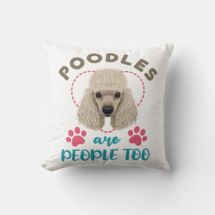 Poodles sind Leute, die zu Poodle-Besitzer in Love Kissen