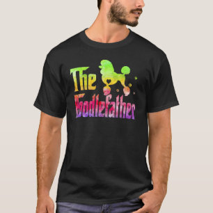 Poodlevaters Poodle Gefärbte Krawatte Pudel Dog Va T-Shirt