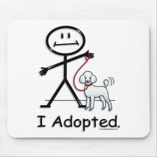 PoodleWhite Mousepad