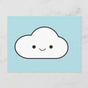 Poofy Cloud Postkarte