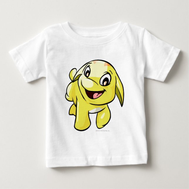 Poogelgelb Baby T-shirt (Vorderseite)