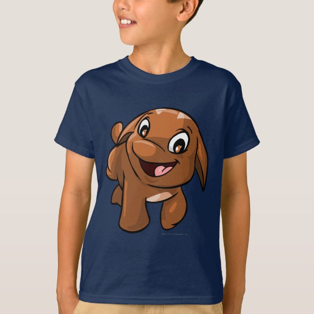 Poogle Brown T-Shirt (Vorderseite)