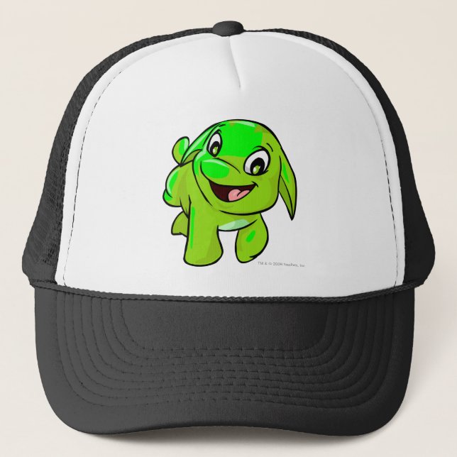 Poogle Glühen Truckerkappe (Vorderseite)