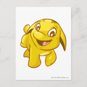 Poogle Gold Postkarte