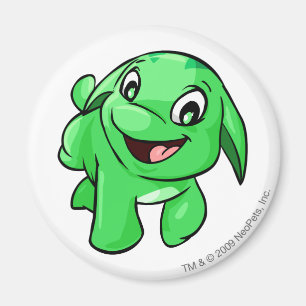 Poogle Green Magnet
