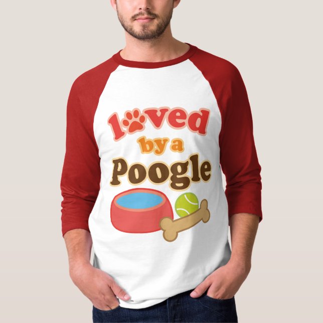 Poogle Hundezucht-Geschenk T-Shirt (Vorderseite)