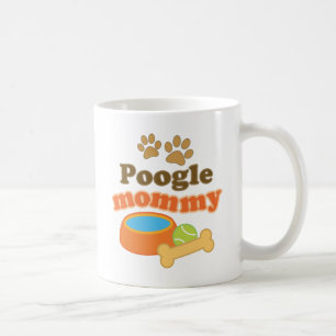 Poogle Mama-Hundezucht-Geschenk Kaffeetasse