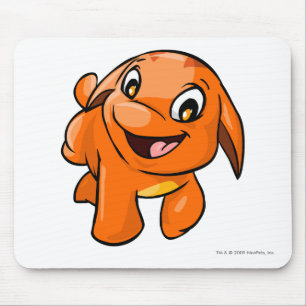 Poogle Orange Mousepad