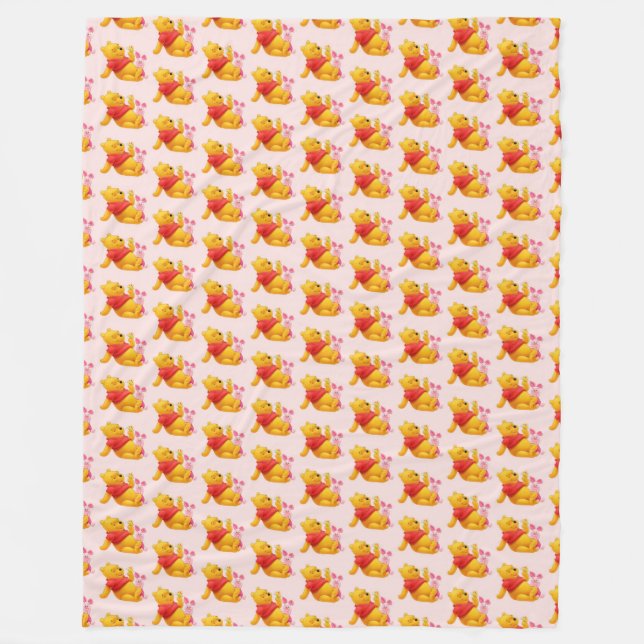 Pooh Fleece Blanket (Vorderseite)