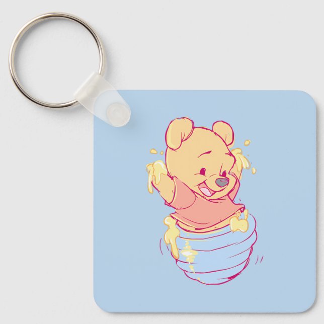 Pooh Keychain Schlüsselanhänger (Vorderseite)