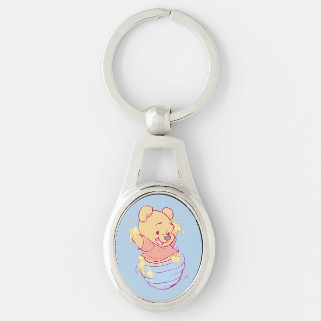Pooh Keychain Schlüsselanhänger (Vorderseite)