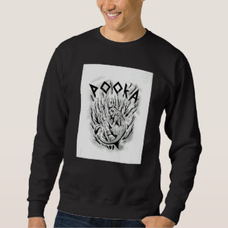 Pooka mythological scary creature sweatshirt