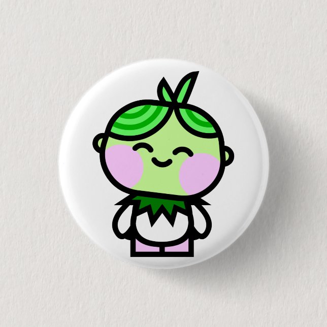 Pookah Sprösslingsknopf Button (Vorderseite)