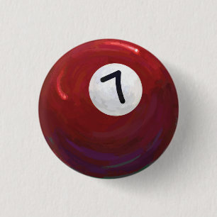 Pool 7 Ball Button