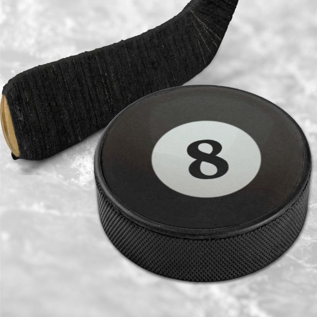 Pool 8 Ball Billiards Eishockey Puck (Pool 8 Ball Billiards Hockey Puck)